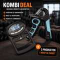 Kombi Mega Deal – Handknijper + Digitale Handkrachtmeter | Train & Meet je Gripkracht